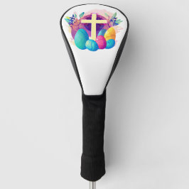 Christliches Osterkreuz Golf Headcover