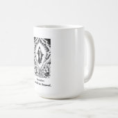 Christliches Ostern T-Shirt Kaffeetasse (VorderseiteRechts)