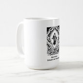 Christliches Ostern T-Shirt Kaffeetasse (Vorderseite Links)