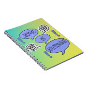 Christliches Party-Design-Tagebuchheft Notizblock (Rechte Seite)