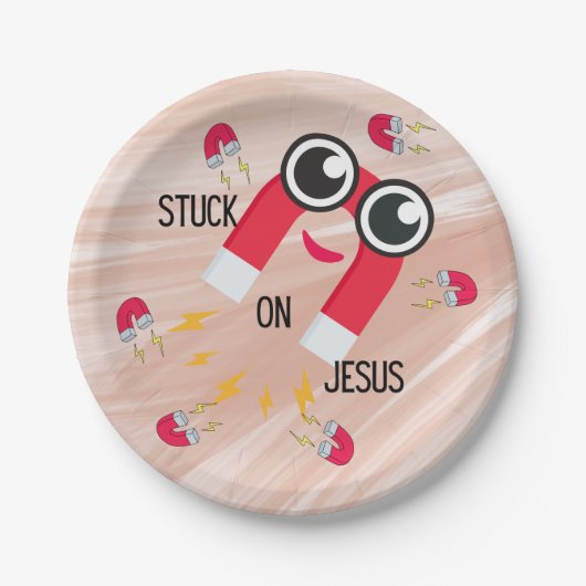 Christliches Party-Festspielgeschirr Pappteller (Vorderseite)