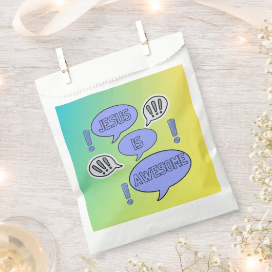 Christliches Party Geschenktütchen (Ausgeschnitten)