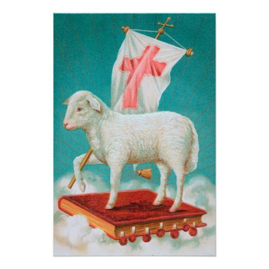 Christliches Paschalamm / Agnus Dei Generisch Poster (Vorderseite)