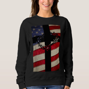 Christliches Patriotikum - Neues Christentum Sweatshirt