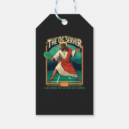 Christliches Pickleball Jesus Geschenkanhänger (Vorderseite)