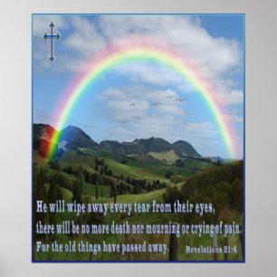 Christliches Plakat