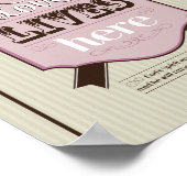 Christliches Plakatbibelbuch Inspiriert Art Poster (Ecke)