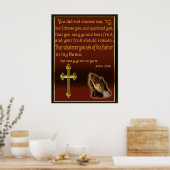 christliches Poster (Küche)