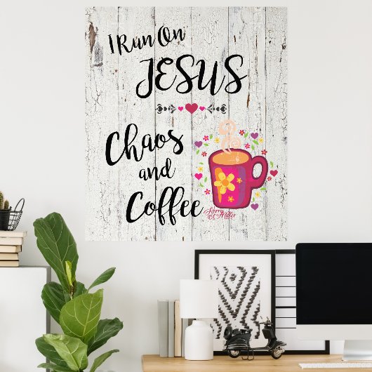 Christliches Poster (Heimbüro)