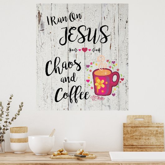 Christliches Poster (Küche)