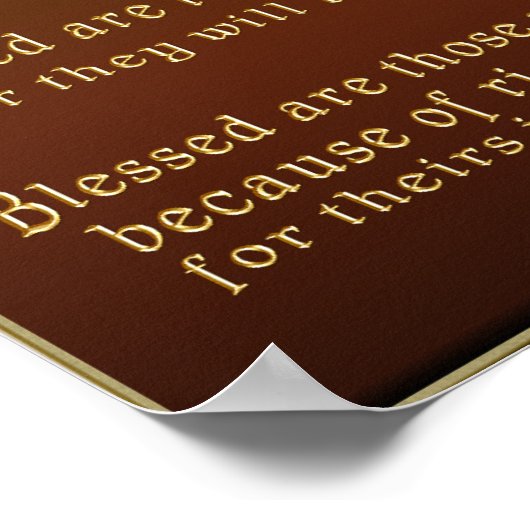 christliches Poster (Ecke)