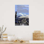 Christliches Poster (Küche)