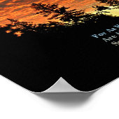 Christliches Poster Bible Verse Scripting Creation (Ecke)