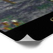 christliches Poster Calvary Cross (Ecke)