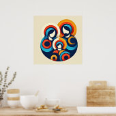 Christliches Poster der Familie (Küche)