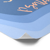 Christliches Poster / geometrisch / farbenfroh / m (Ecke)