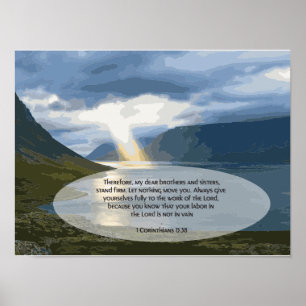 Christliches Poster - Korinther