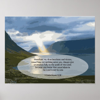 Christliches Poster - Korinther