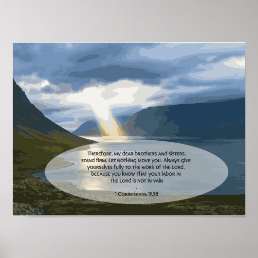 Christliches Poster - Korinther (Vorne)