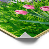 Christliches Poster Liebe mit dem ganzen Herzen (Ecke)