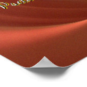 Christliches Poster mit Bibelverse aus Psalmen (Ecke)