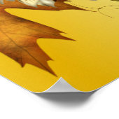 Christliches Poster mit Scripting-Blume (Ecke)