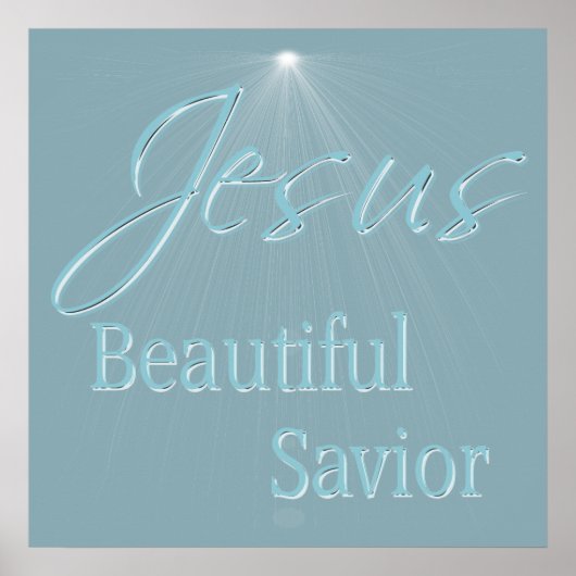 Christliches Poster mit Sprichwort (Vorne)