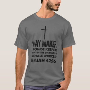 Christliches Promise Keeper Way Maker Bible-Studiu T-Shirt