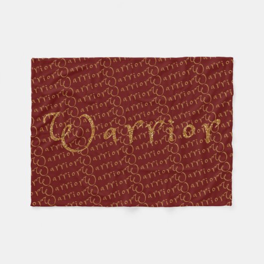 Christliches Prophetien-KRIEGSgebet Fleecedecke (Vorderseite (Horizontal))