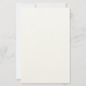 Christliches Querbriefpapier auf Grau Briefpapier (Rückseite)