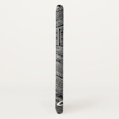 Christliches queres rustikales hölzernes Monogramm Case-Mate iPhone Hülle (Hinten/Rechts)