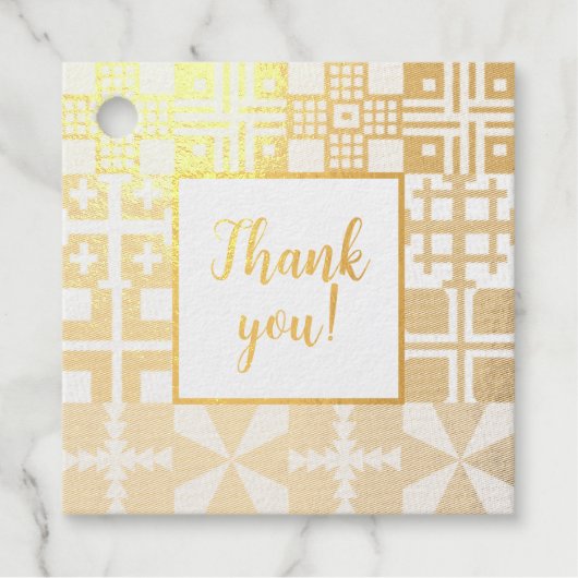 Christliches Quermuster 1 Geschenkanhänger (Vorderseite)