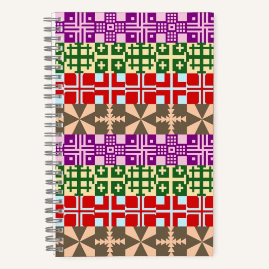 Christliches Quermuster 1 Notizblock (Vorderseite)