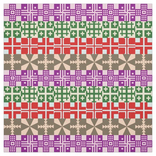 Christliches Quermuster 1 Stoff (Muster)