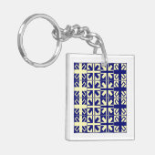 Christliches Quermuster 2 Schlüsselanhänger (Vorderseite links)