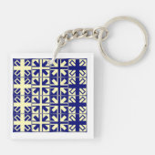 Christliches Quermuster 2 Schlüsselanhänger (Rückseite)