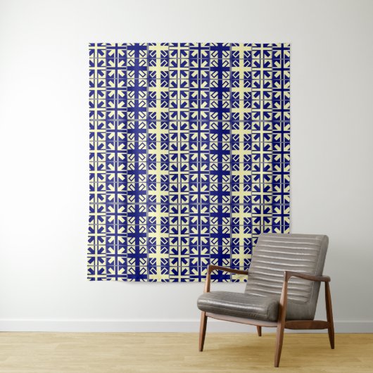 Christliches Quermuster 2 Wandteppich (Beispiel)