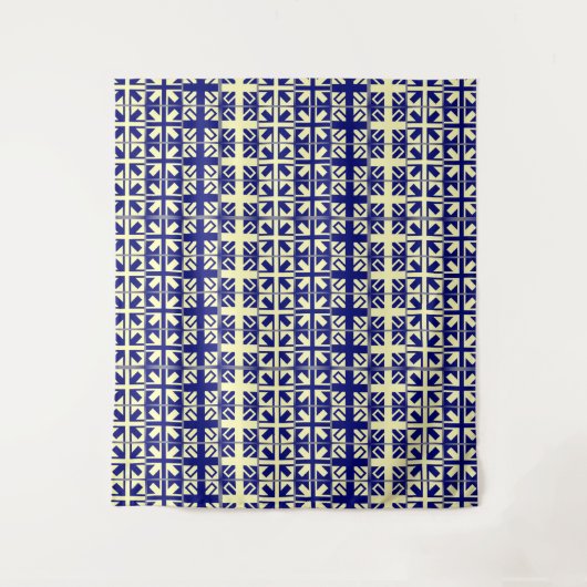 Christliches Quermuster 2 Wandteppich (Vorderseite)