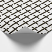 Christliches Quermuster Geschenkpapier (Ecke)
