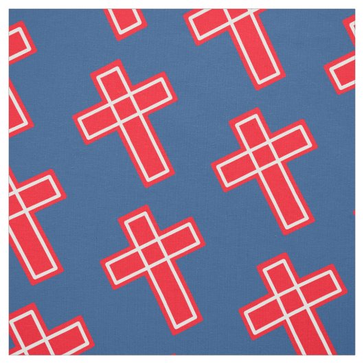 Christliches Quermuster Stoff (Muster)