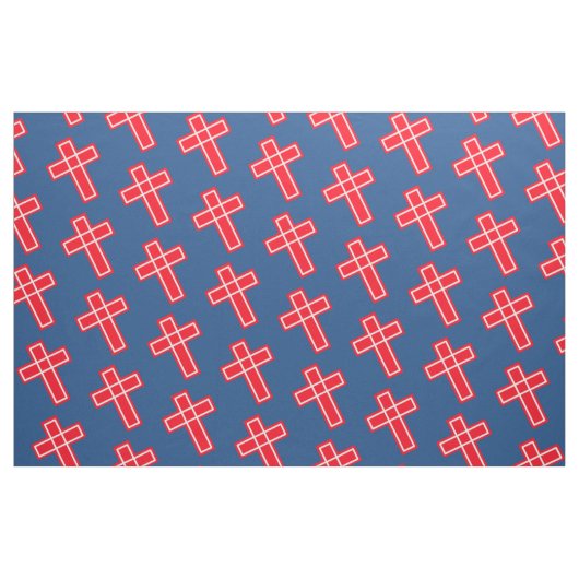 Christliches Quermuster Stoff (Fat Quarter (45,7 x 55,9 cm))