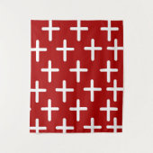 Christliches Quermuster Wandteppich (Vorderseite)