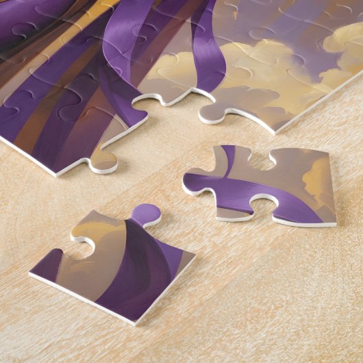 Christliches Rätsel gesegnet und gestärkt Puzzle (Seite)