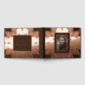 Christliches Real Foil Funeral Gästehaus Gästebuch (Voll)