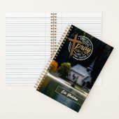 Christliches Religiöses Kloster Notizblock (Innen)