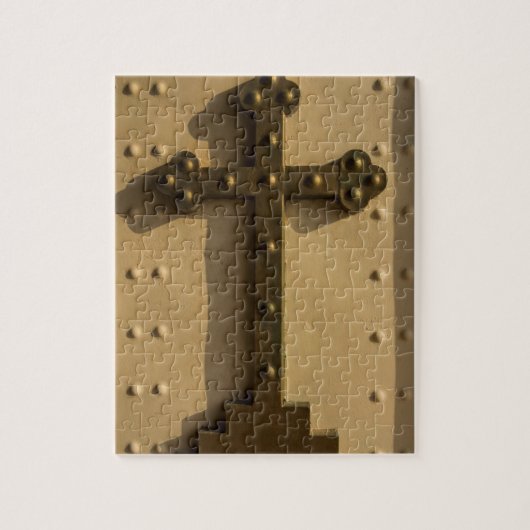 Christliches religiöses Kreuz im Irak Puzzle (Vertikal)
