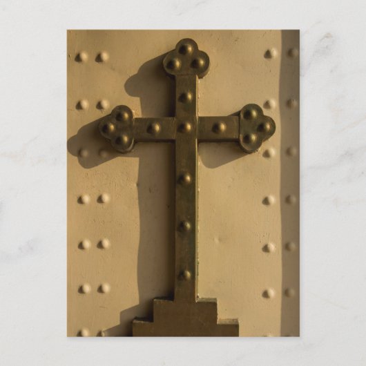 Christliches religiöses Kreuz, Irak Postkarte (Vorderseite)
