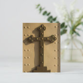 Christliches religiöses Kreuz, Irak Postkarte (Stehend Vorderseite)