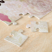 Christliches rosa Kreuz glauben Puzzle (Seite)