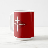 Christliches Rotes Kreuz Kaffeetasse (Vorderseite Links)